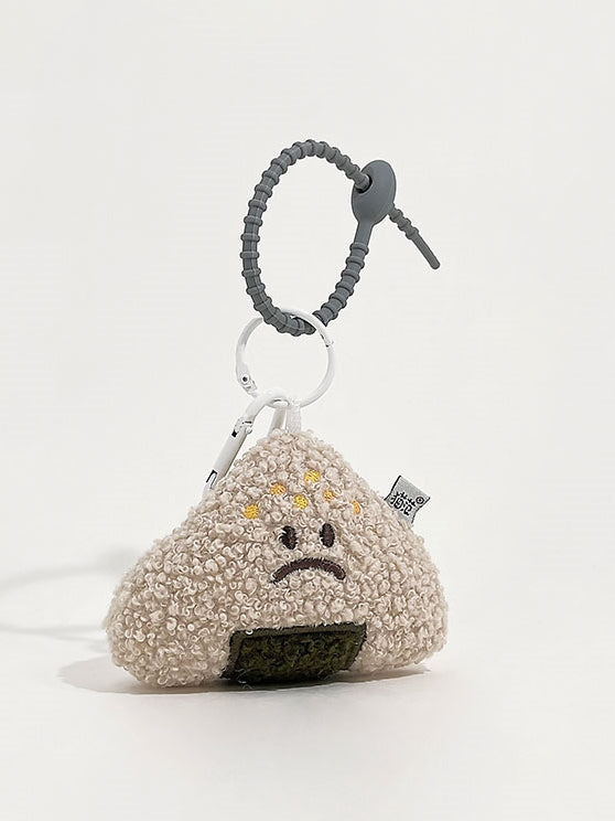 Mini rice ball doll cute keychain pendant　X3140