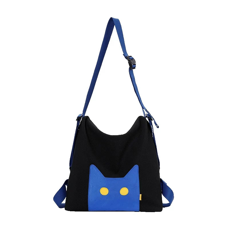 Black Cat 2WAY Tote Backpack　X3534
