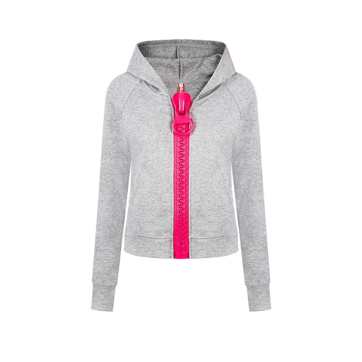 Big Zip Slim Fit Hooded Zip-Up Jacket　X3666