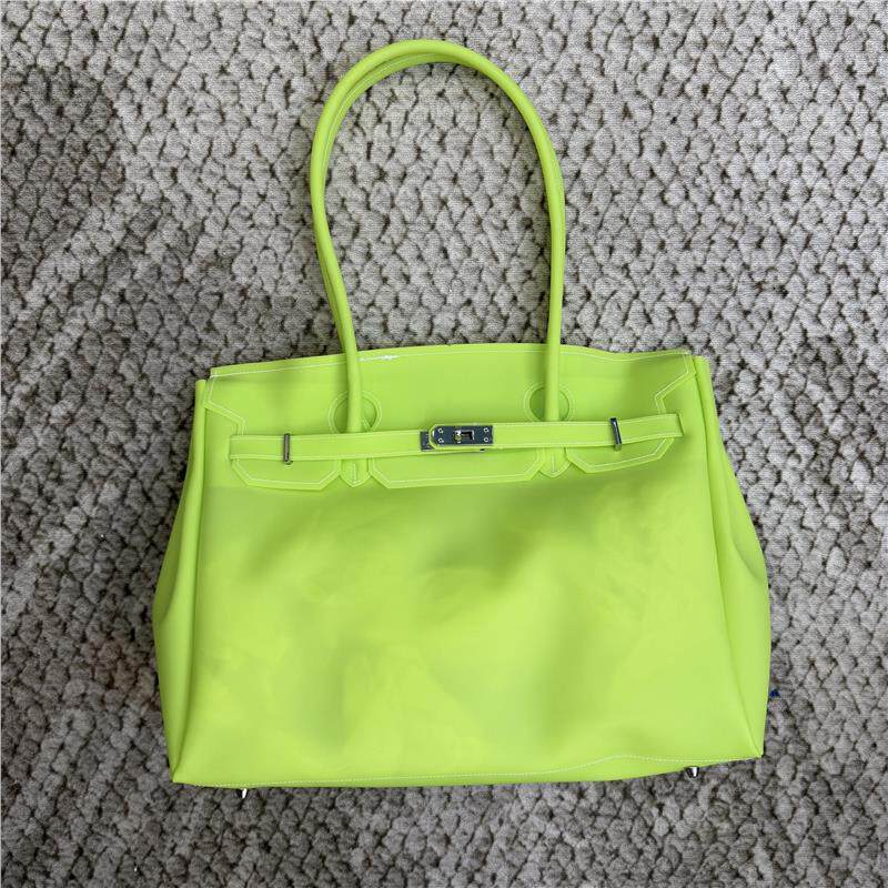 Large Jelly TPU Structured Handbag X3565