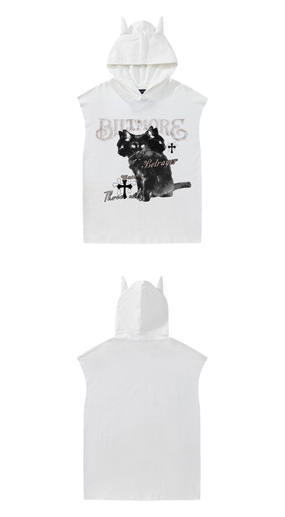 Devil Hood Sleeveless X2809