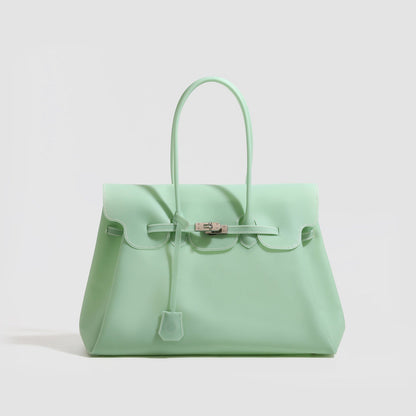 Large Capacity Matte Jelly Tote Bag X3561
