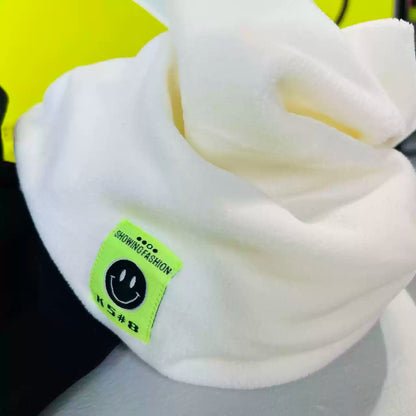 彩色Logo貼片抓絨帽 X3471