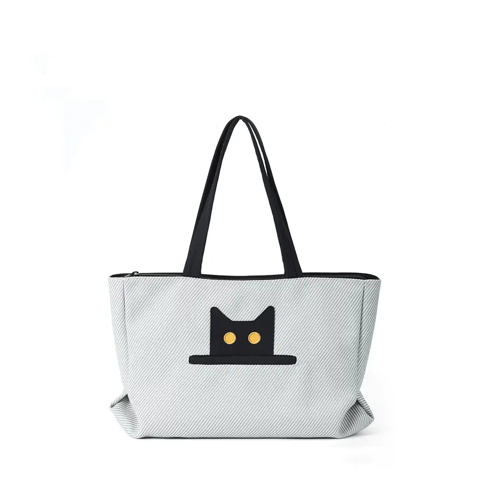 Black Cat Large Tote Bag　X3535