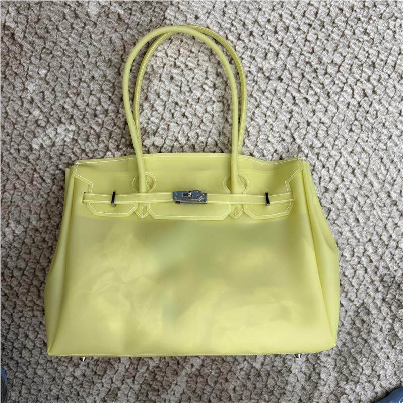 Large Jelly TPU Structured Handbag X3565