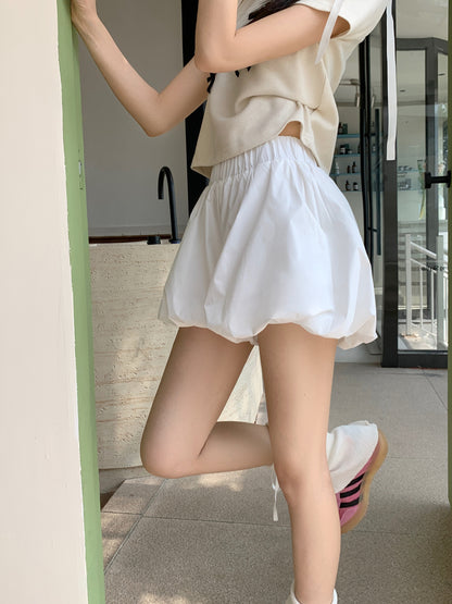 Cloud Bubble Lantern Skirt Pants　X3227