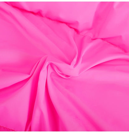 螢光色連帽羽絨外套 X3470