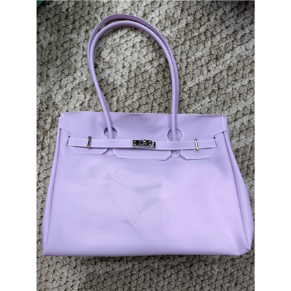 Large Jelly TPU Structured Handbag X3565