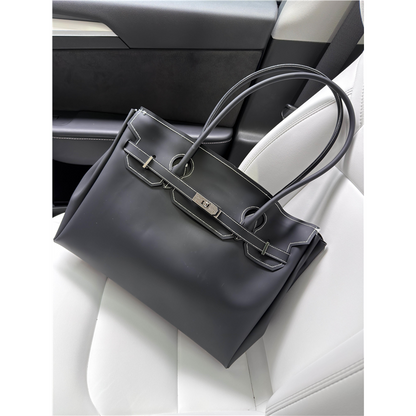 Large Jelly TPU Structured Handbag X3565