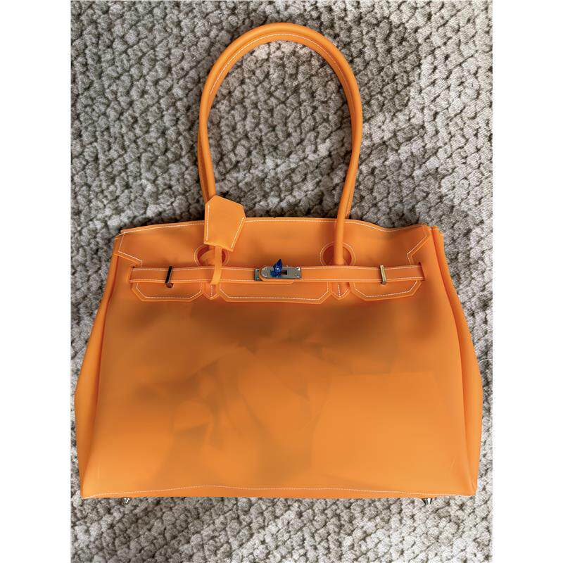 Large Jelly TPU Structured Handbag X3565