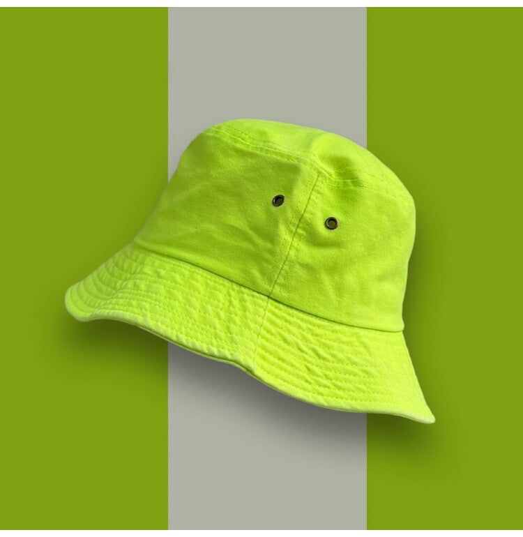 Neon Color Bucket Hat　X3542