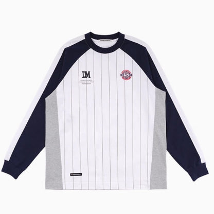 Sporty raglan sleeve jersey T-Shirt X3192