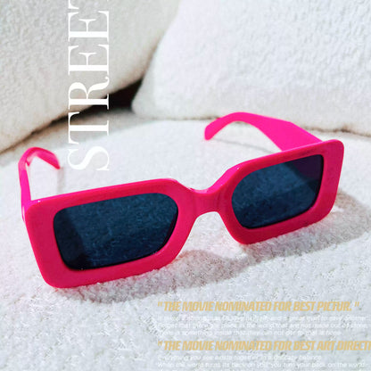 Dopamine Color Square Sunglasses　X3541