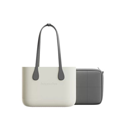 Large Capacity Lightweight EVA Tote Bag with Pouch　X3527