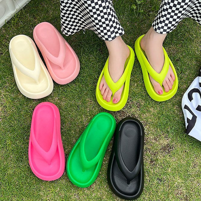 platform flip flops X2191