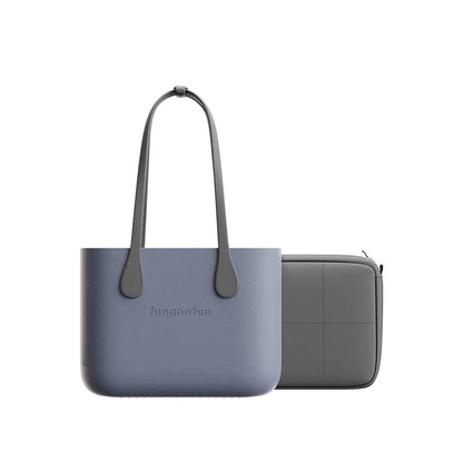 Large Capacity Lightweight EVA Tote Bag with Pouch　X3527