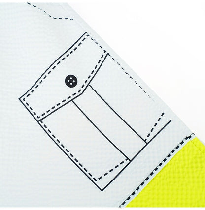Multi-Color Blocked Wide Pants　X3532