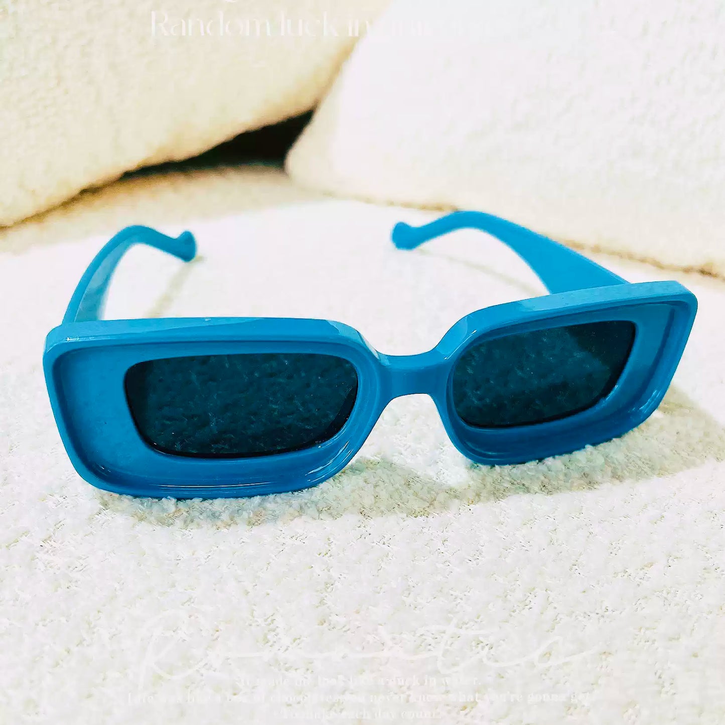 Dopamine Color Square Sunglasses　X3541