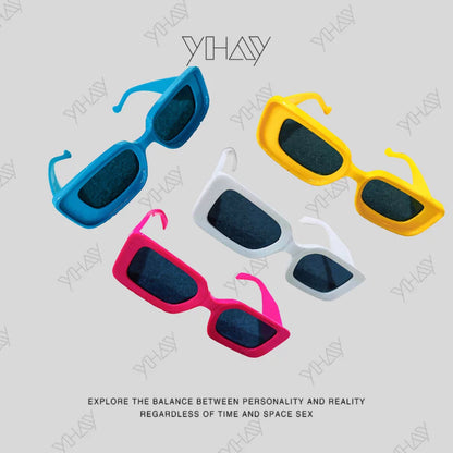 Dopamine Color Square Sunglasses　X3541