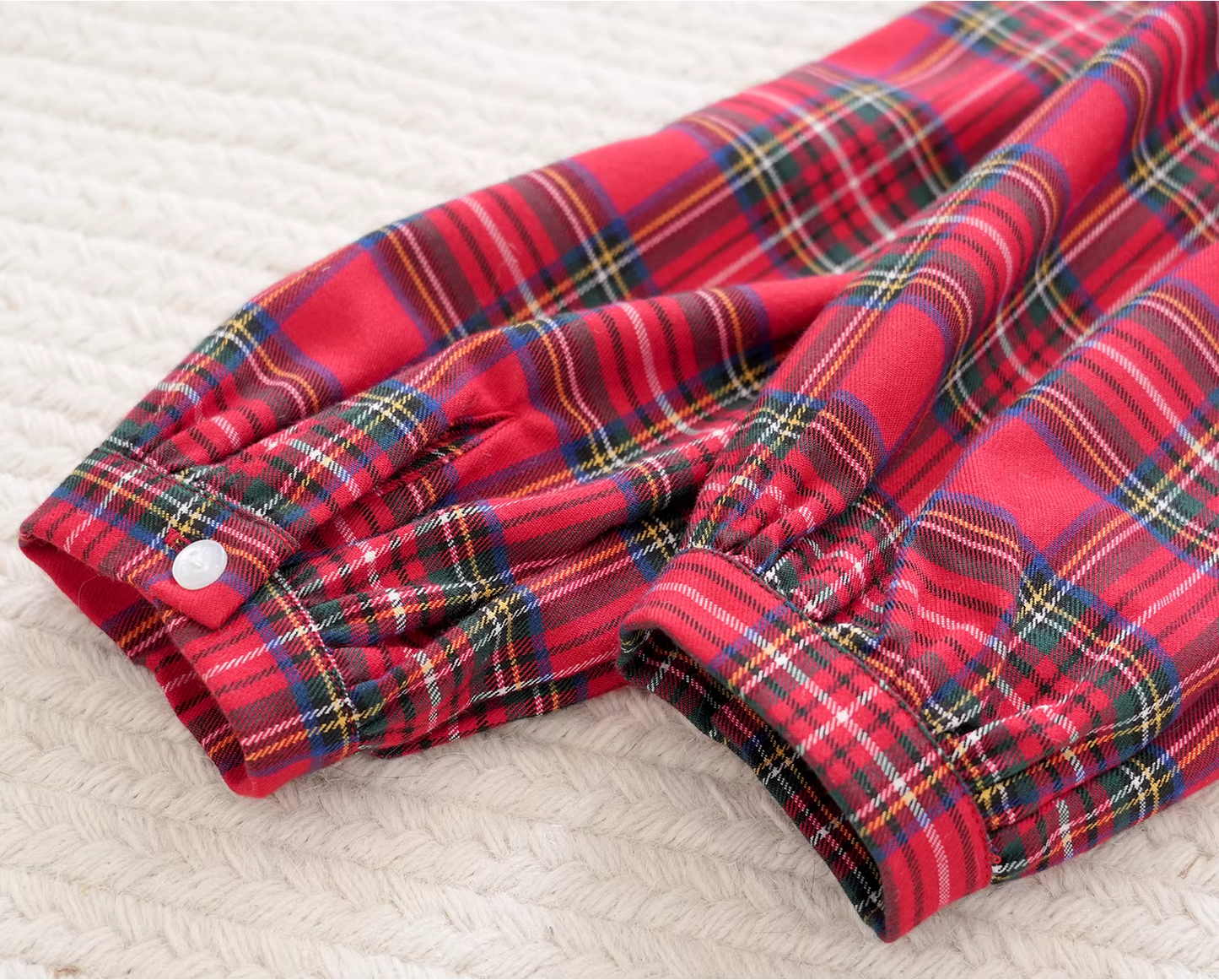 Retro Plaid Tiered Ruffle Hem Shirt　X3525