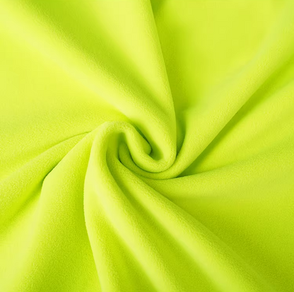 Color Block Striped Fleece Oversized Top　X3516