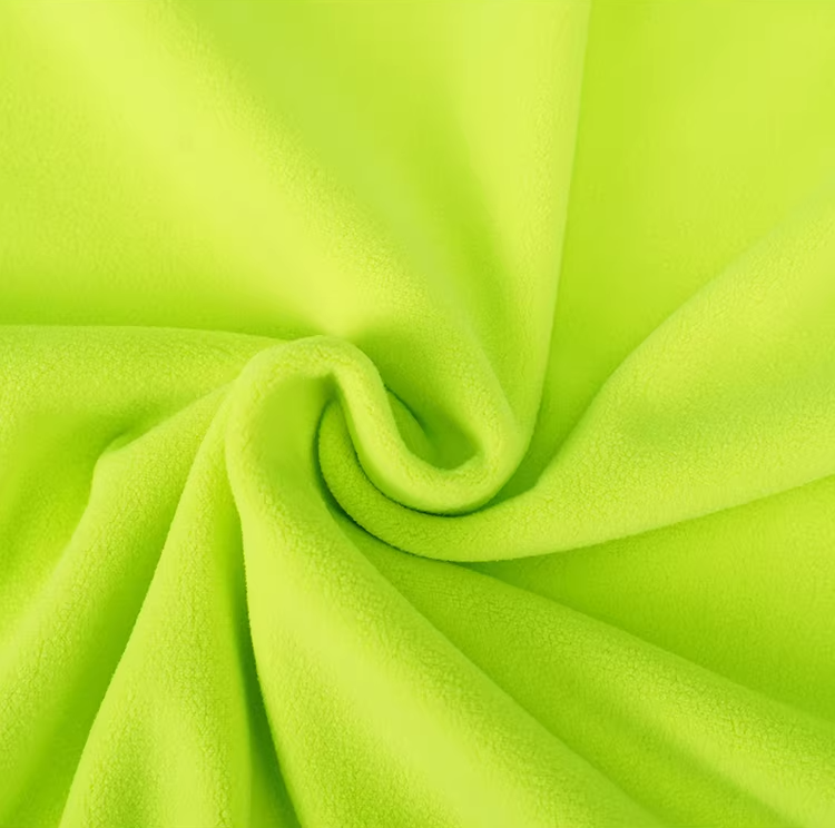 Color Batwing High-Neck Fleece Top　X3511