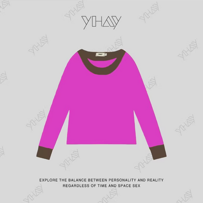 Neon Color Fleece-Lined Oversized T-Shirt　X3514