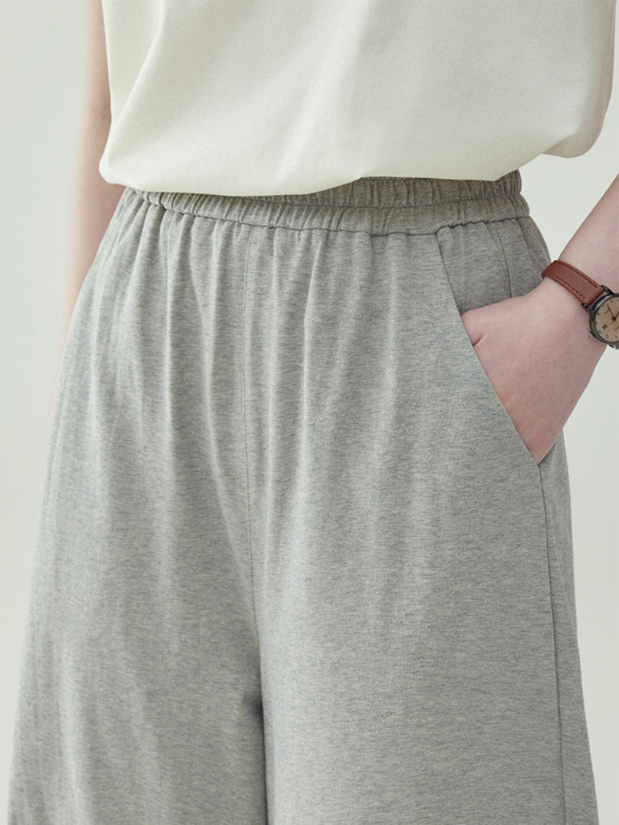 Frill Panel Wide-Leg Pants　X3230