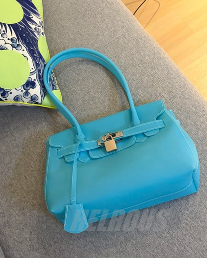 Jelly TPU Charm Handbag X3566
