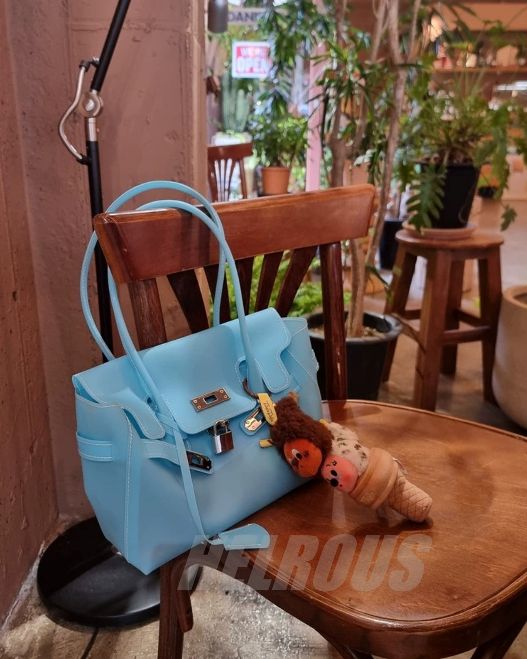 Jelly TPU Charm Handbag X3566