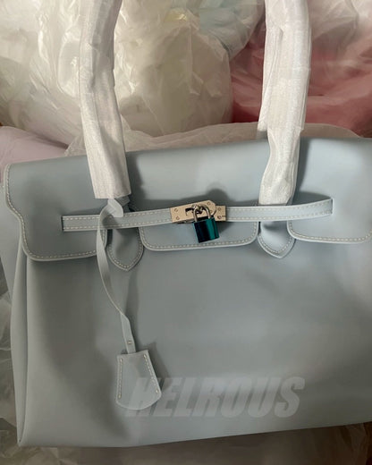 Jelly TPU Charm Handbag X3566