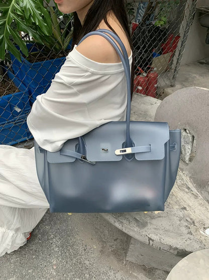 Jelly Turn-Lock Tote Bag X3560