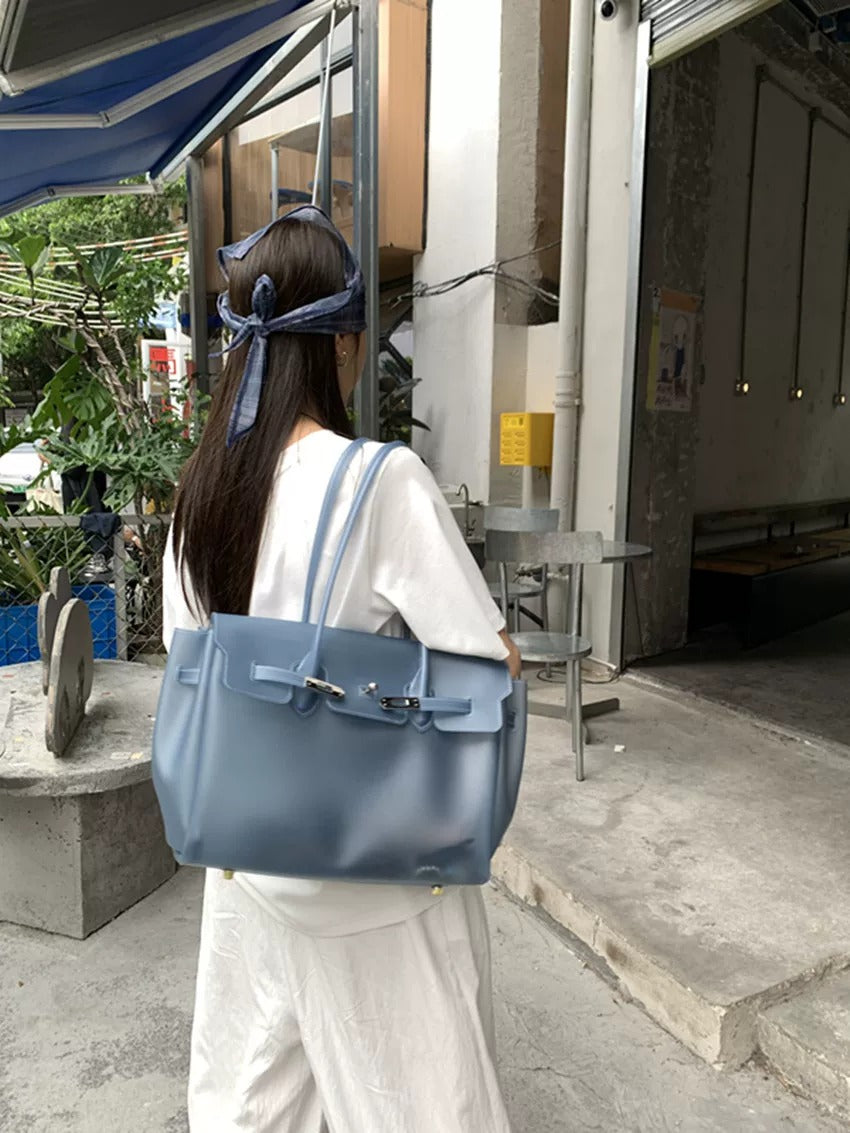 Jelly Turn-Lock Tote Bag X3560