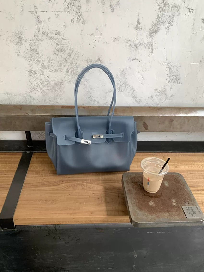 Jelly Turn-Lock Tote Bag X3560