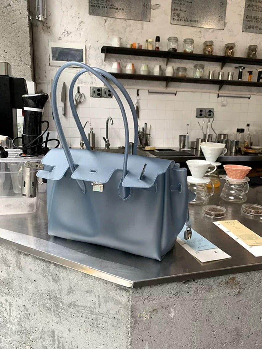 Jelly Turn-Lock Tote Bag X3560