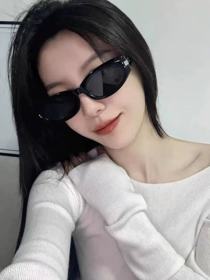 Korean Style Cat-Eye Square Sunglasses　X3626