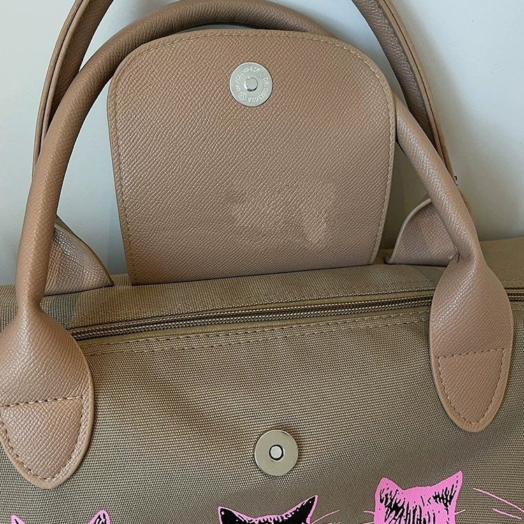 Cat Silhouette Travel Bag X3614