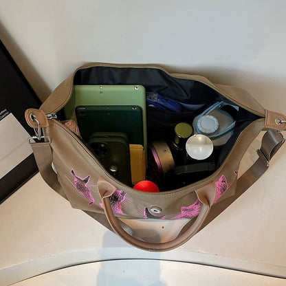 Cat Silhouette Travel Bag X3614