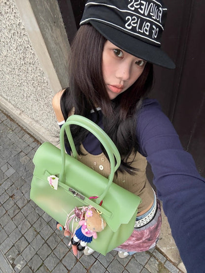 Jelly Turn-Lock Tote Bag X3560