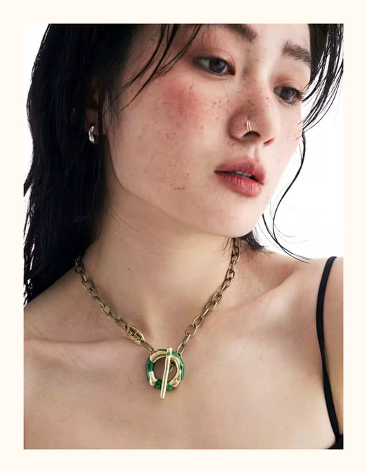 Vintage Rope Chain Necklace X3586