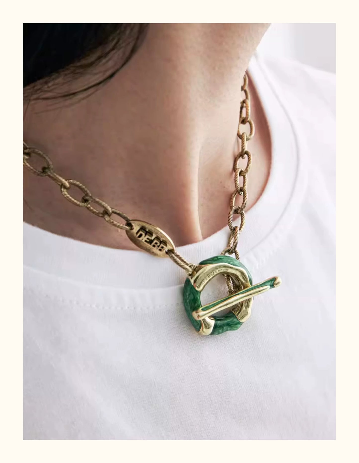 Vintage Rope Chain Necklace X3586