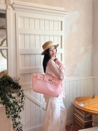 Jelly Turn-Lock Tote Bag X3560