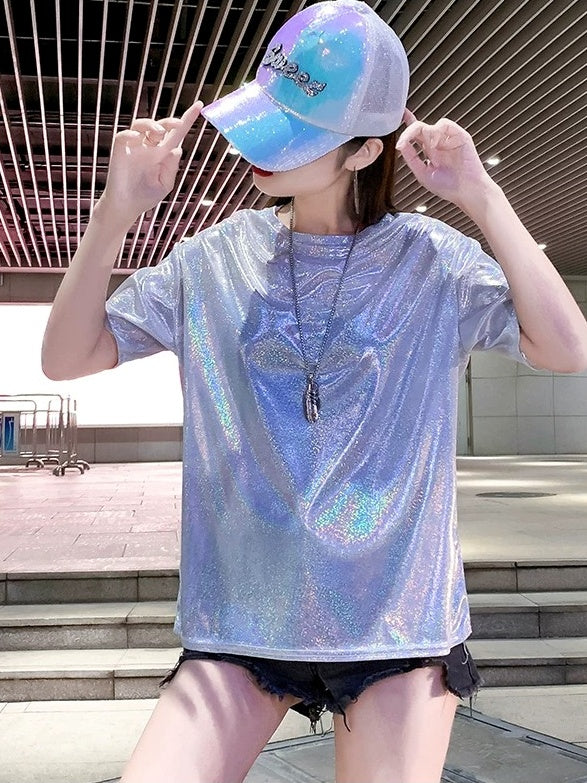 Sparkly Performance Costume T-Shirt X3646