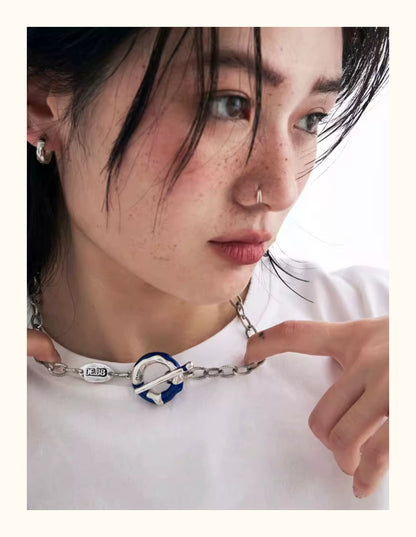 Vintage Rope Chain Necklace X3586