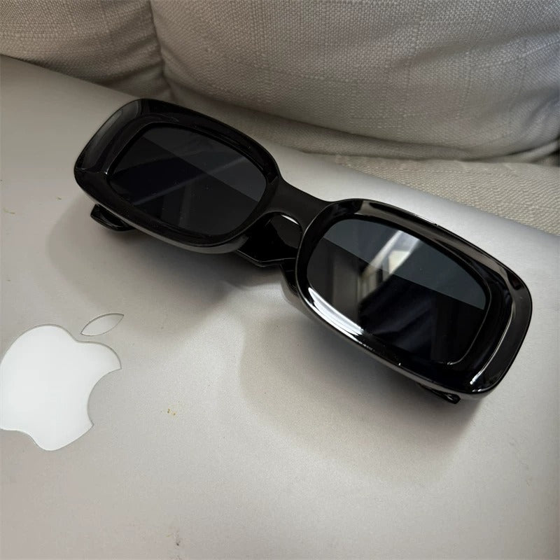 Cyberpunk Y2K Jelly Color Thick Square Frame Sunglasses X3598
