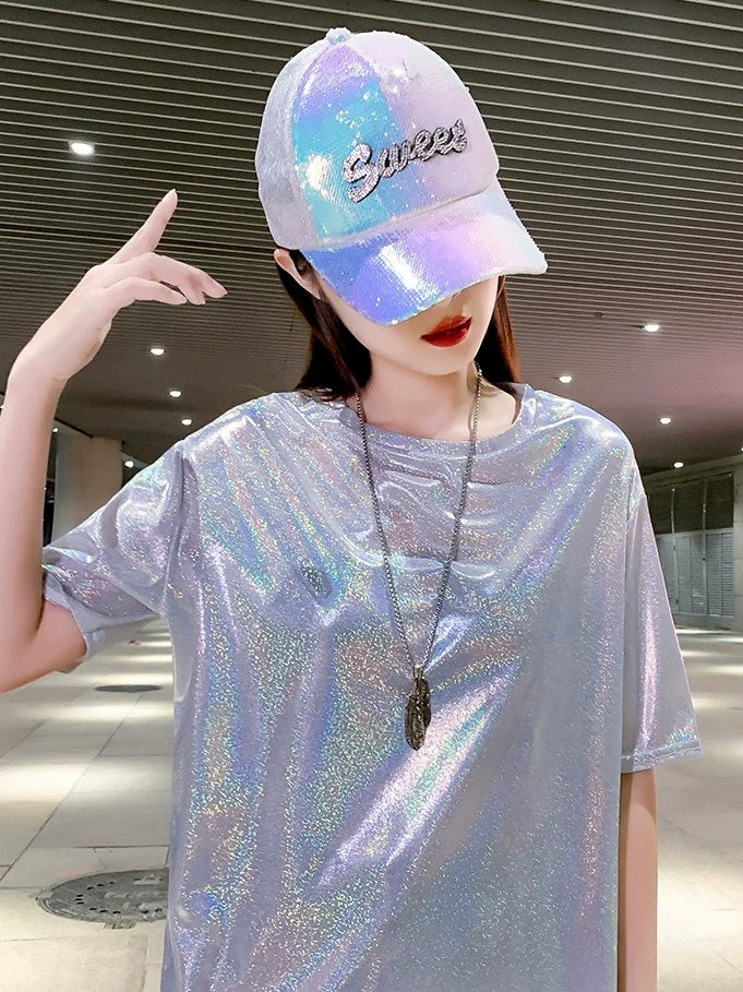 Sparkly Performance Costume T-Shirt X3646