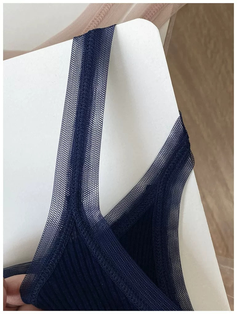 Silk Blend Ribbed Camisole X3611