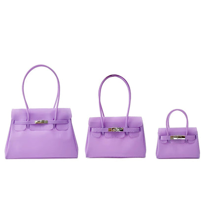Jelly TPU Top Handle Bag X3562