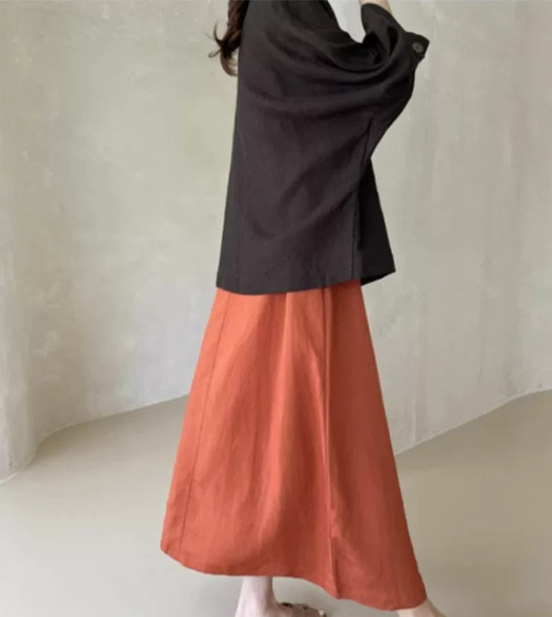 Loose Plus Size Sleeveless Dress X3619