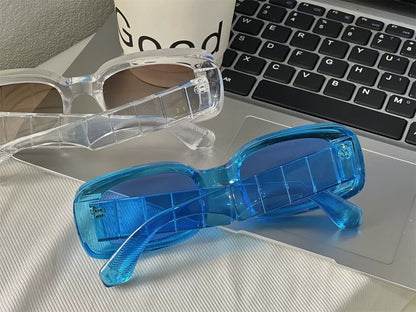 Clear Rectangle Sunglasses X3597
